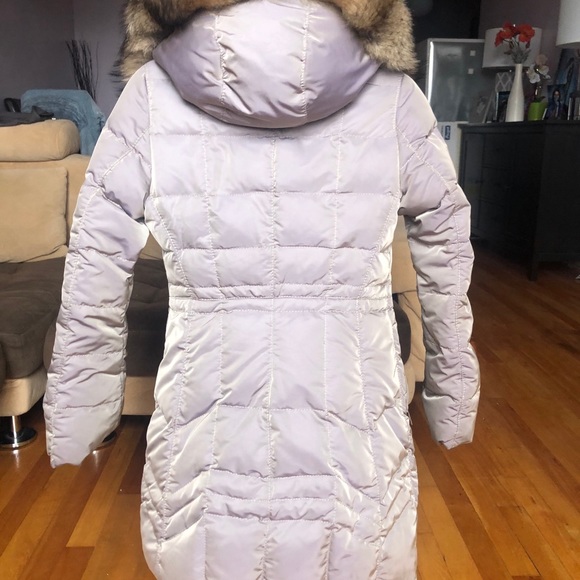 Down jacket with fur - Picture 3 of 5